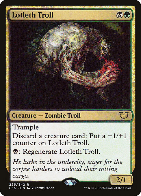 Lotleth Troll [Commander 2015], MTG Single - Gamers Grove