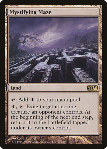 Mystifying Maze [Magic 2011], MTG Single - Gamers Grove