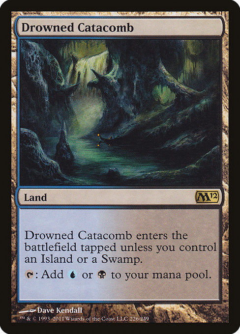 Drowned Catacomb [Magic 2012], MTG Single - Gamers Grove