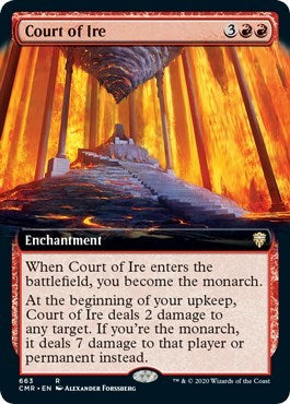 Court of Ire (Extended Art) [Commander Legends]