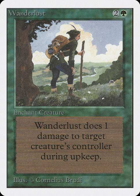 Wanderlust [Unlimited Edition], MTG Single - Gamers Grove