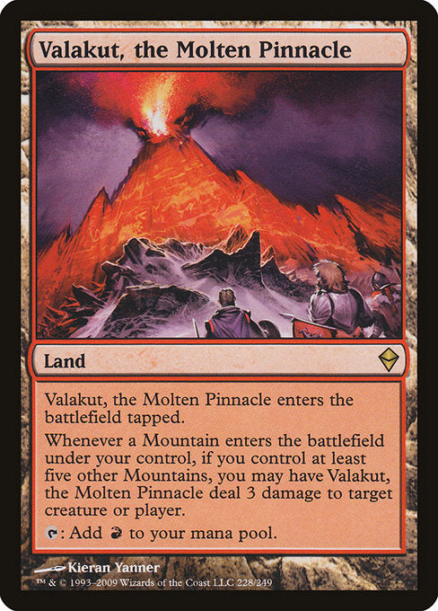 Valakut, the Molten Pinnacle [Zendikar], MTG Single - Gamers Grove