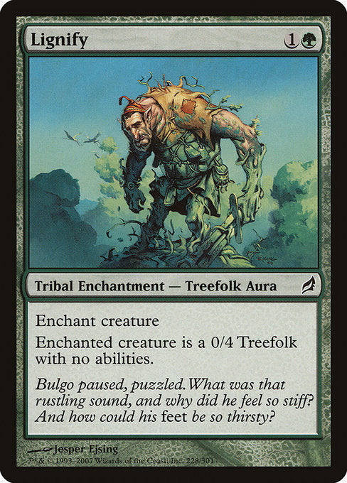 Lignify [Lorwyn], MTG Single - Gamers Grove