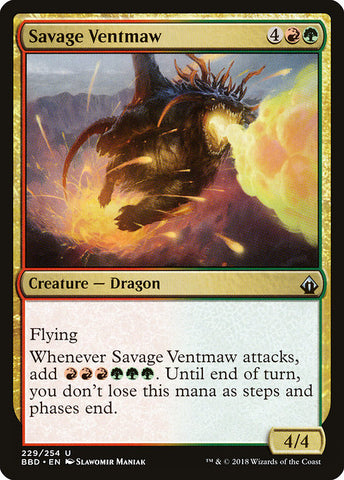 Savage Ventmaw [Battlebond], MTG Single - Gamers Grove