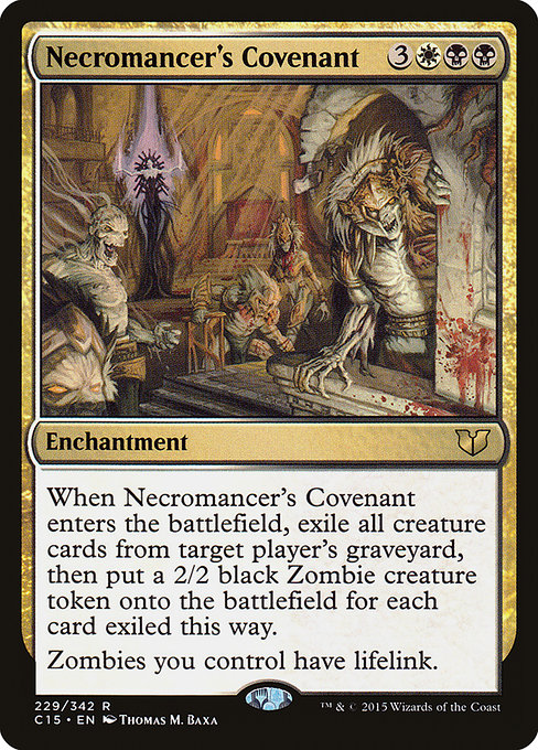 Necromancer's Covenant [Commander 2015], MTG Single - Gamers Grove
