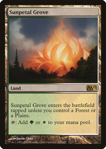 Sunpetal Grove [Magic 2013], MTG Single - Gamers Grove