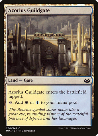 Azorius Guildgate [Modern Masters 2017], MTG Single - Gamers Grove