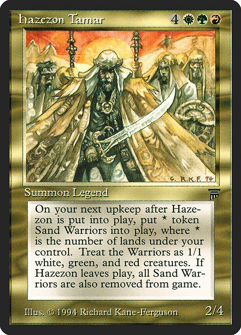 Hazezon Tamar [Legends], MTG Single - Gamers Grove