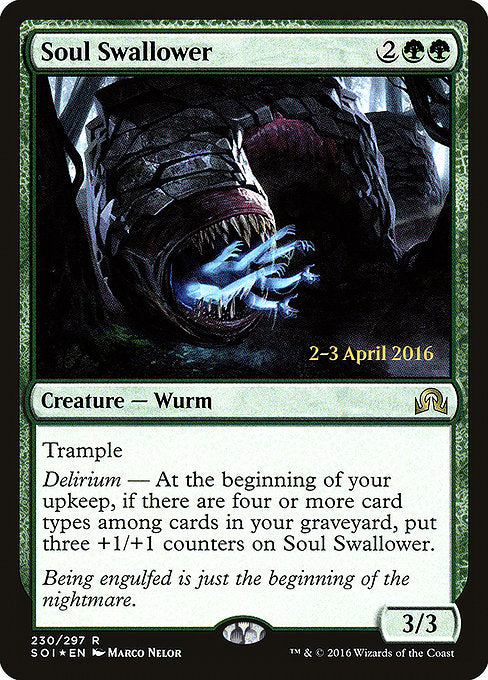Soul Swallower [Shadows over Innistrad Promos], MTG Single - Gamers Grove