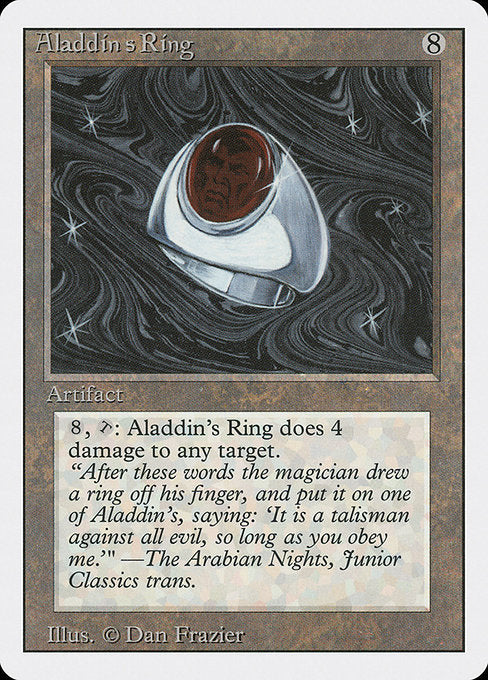Aladdin's Ring [Revised Edition], MTG Single - Gamers Grove