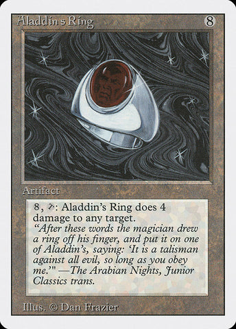 Aladdin's Ring [Revised Edition], MTG Single - Gamers Grove