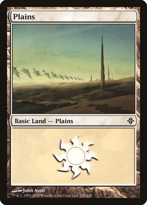 Plains [Rise of the Eldrazi], MTG Single - Gamers Grove