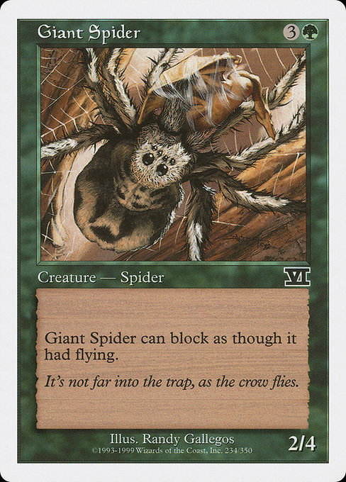 Giant Spider [Classic Sixth Edition], MTG Single - Gamers Grove