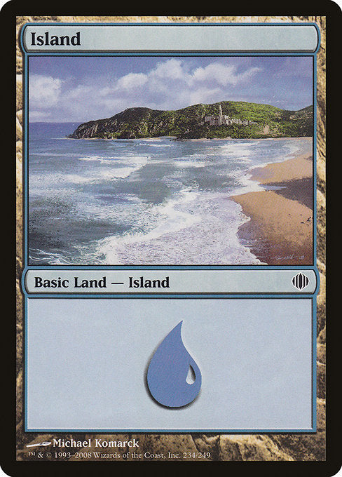 Island [Shards of Alara], MTG Single - Gamers Grove