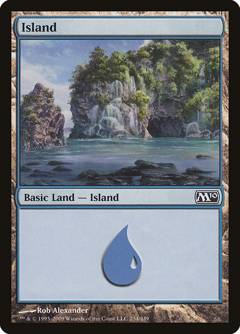 Island [Magic 2010], MTG Single - Gamers Grove