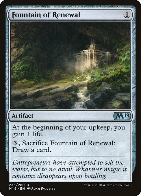 Fountain of Renewal [Core Set 2019], MTG Single - Gamers Grove