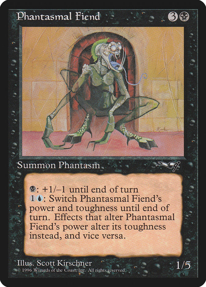 Phantasmal Fiend (Standing) [Alliances], MTG Single - Gamers Grove