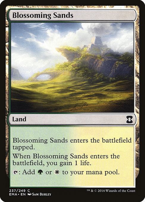 Blossoming Sands [Eternal Masters], MTG Single - Gamers Grove