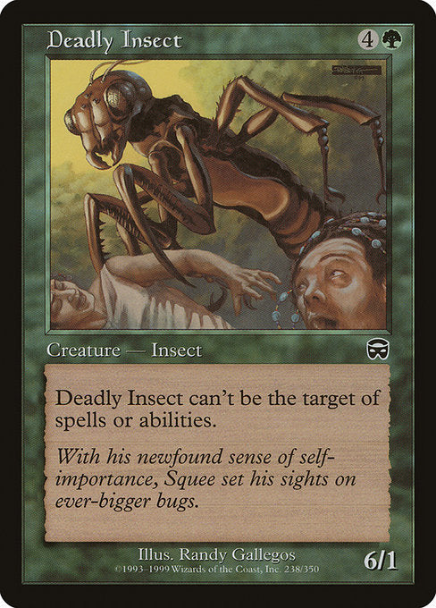 Deadly Insect [Mercadian Masques], MTG Single - Gamers Grove
