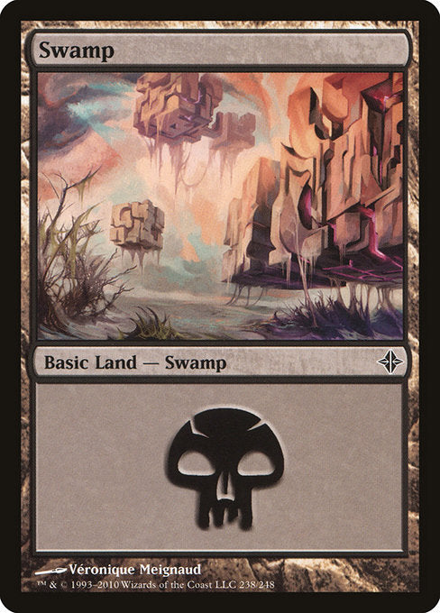 Swamp [Rise of the Eldrazi], MTG Single - Gamers Grove