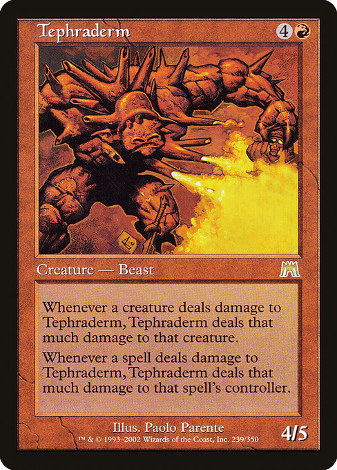 Tephraderm [Onslaught], MTG Single - Gamers Grove