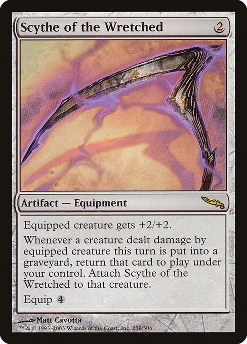 Scythe of the Wretched [Mirrodin], MTG Single - Gamers Grove
