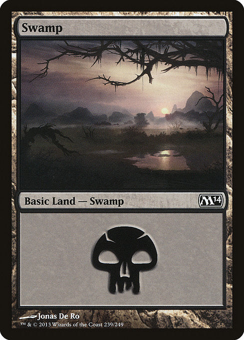 Swamp [Magic 2014], MTG Single - Gamers Grove