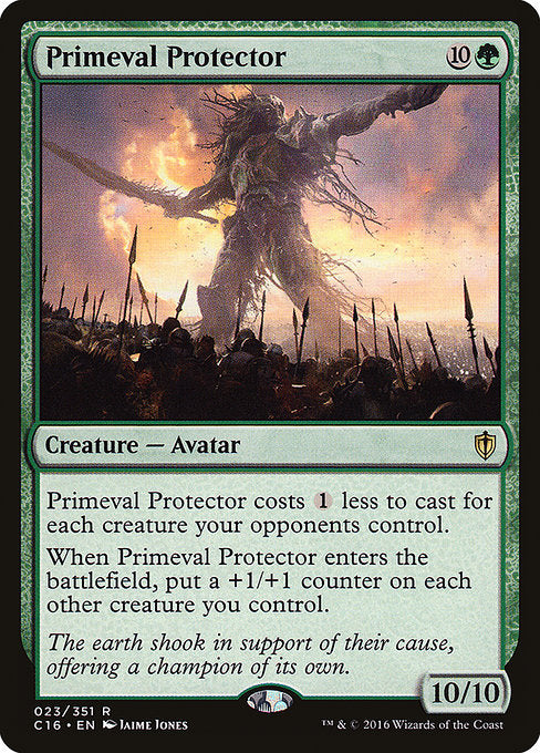 Primeval Protector [Commander 2016], MTG Single - Gamers Grove