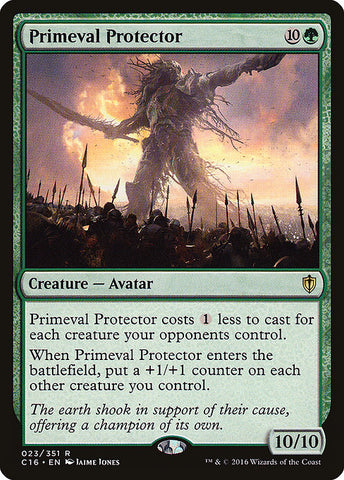 Primeval Protector [Commander 2016], MTG Single - Gamers Grove