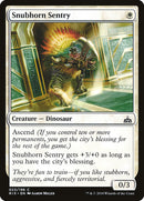 Snubhorn Sentry [Rivals of Ixalan], MTG Single - Gamers Grove