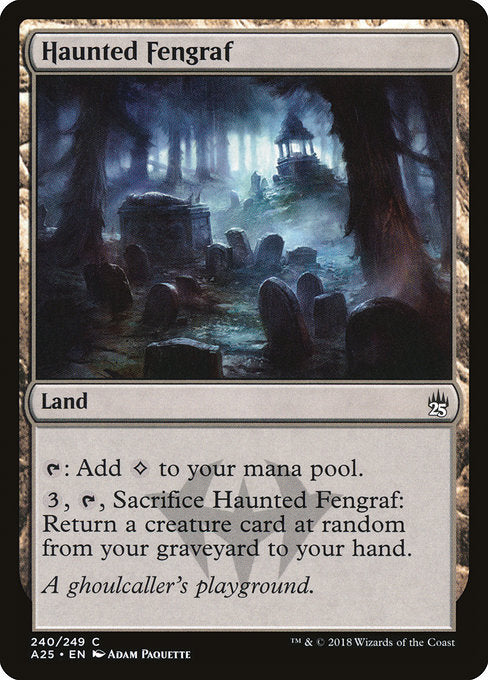 Haunted Fengraf [Masters 25], MTG Single - Gamers Grove