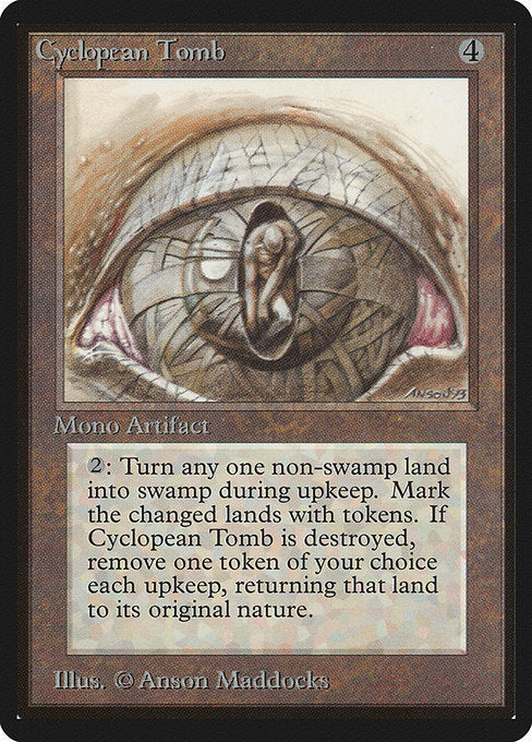 Cyclopean Tomb [Limited Edition Beta], MTG Single - Gamers Grove