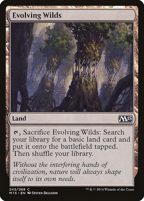 Evolving Wilds [Magic 2015], MTG Single - Gamers Grove