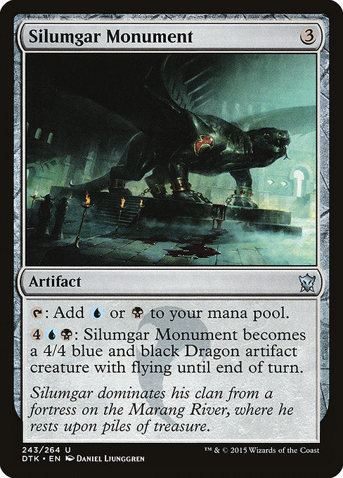Silumgar Monument [Dragons of Tarkir], MTG Single - Gamers Grove