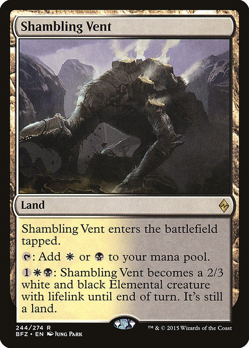 Shambling Vent [Battle for Zendikar], MTG Single - Gamers Grove