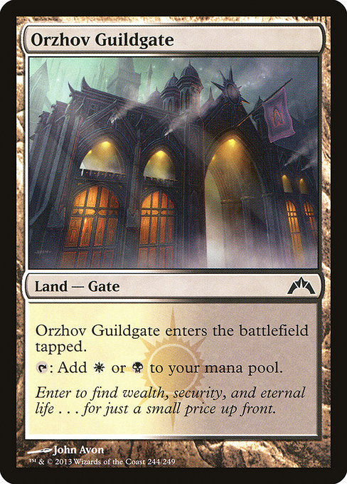 Orzhov Guildgate [Gatecrash], MTG Single - Gamers Grove