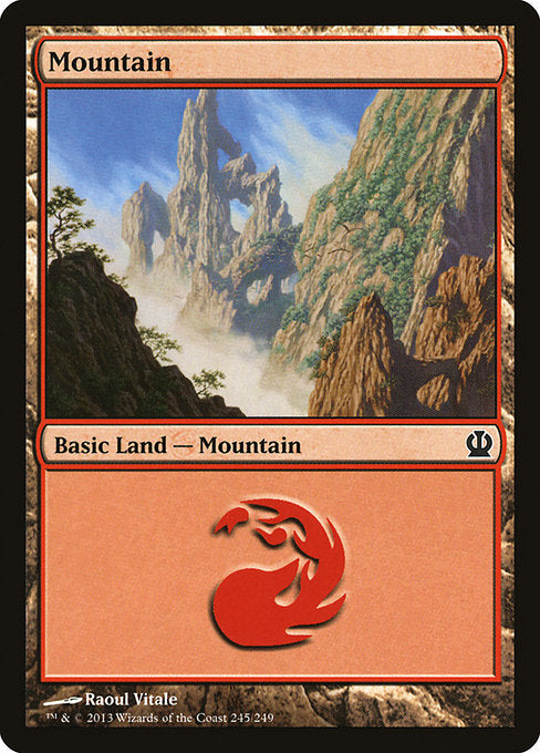 Mountain [Theros], MTG Single - Gamers Grove