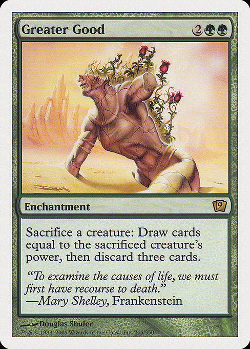 Greater Good [Ninth Edition], MTG Single - Gamers Grove