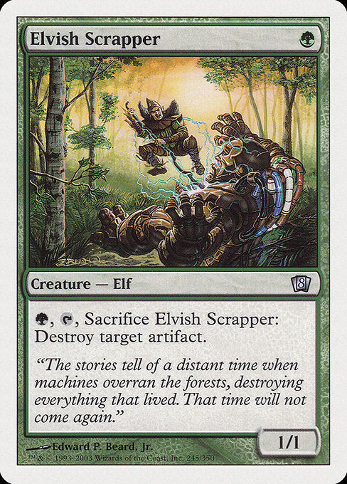 Elvish Scrapper [Eighth Edition], MTG Single - Gamers Grove