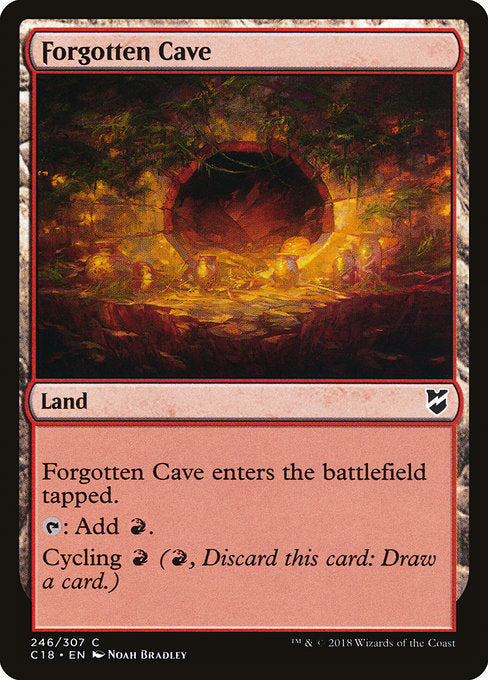 Forgotten Cave [Commander 2018], MTG Single - Gamers Grove