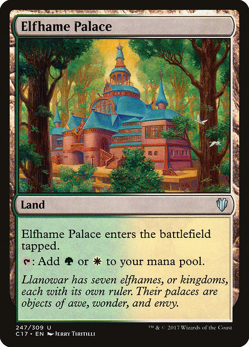Elfhame Palace [Commander 2017], MTG Single - Gamers Grove