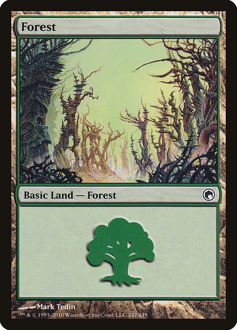 Forest [Scars of Mirrodin], MTG Single - Gamers Grove