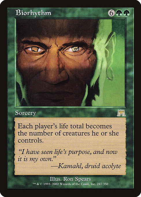 Biorhythm [Onslaught], MTG Single - Gamers Grove