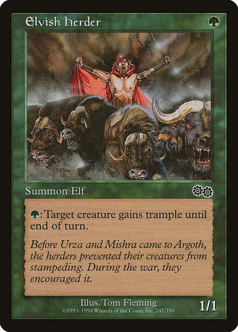 Elvish Herder [Urza's Saga], MTG Single - Gamers Grove