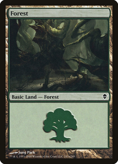 Forest [Zendikar], MTG Single - Gamers Grove
