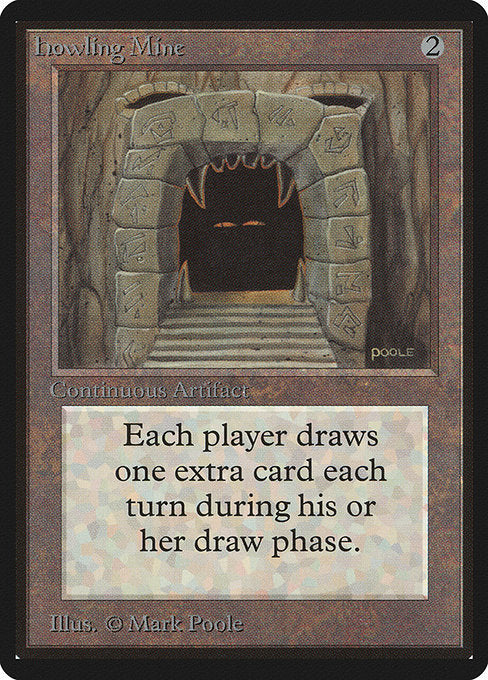 Howling Mine [Limited Edition Beta], MTG Single - Gamers Grove