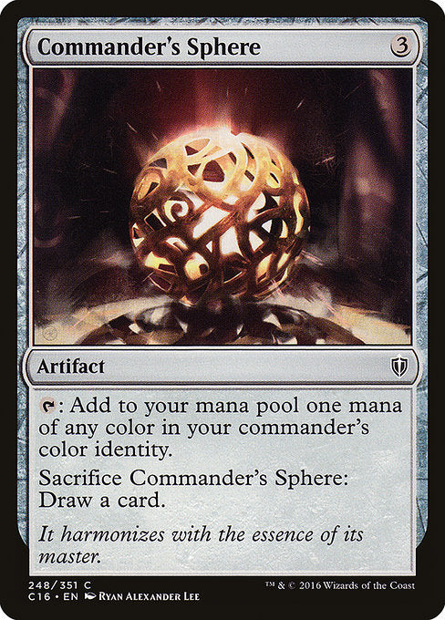 Commander's Sphere [Commander 2016], MTG Single - Gamers Grove