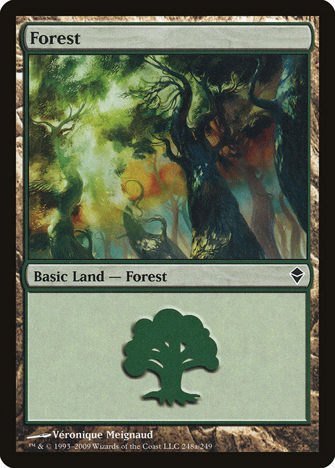 Forest [Zendikar], MTG Single - Gamers Grove