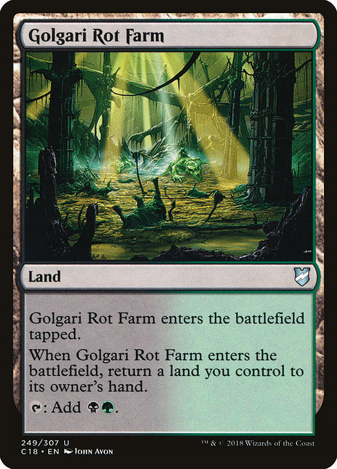 Golgari Rot Farm [Commander 2018]