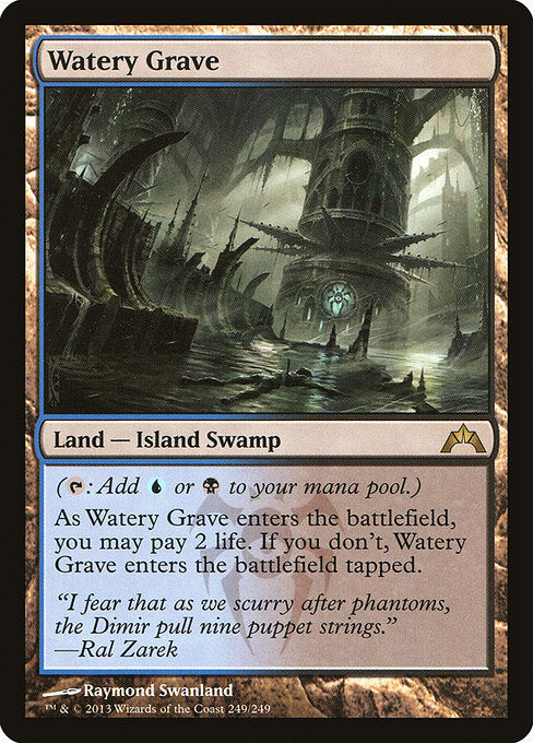 Watery Grave [Gatecrash], MTG Single - Gamers Grove